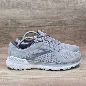 Brooks Adrenaline GTS 21 Women's Size 11 B Grey Blue Running Shoes (1203291B061)
